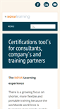 Mobile Screenshot of nova-learning.com